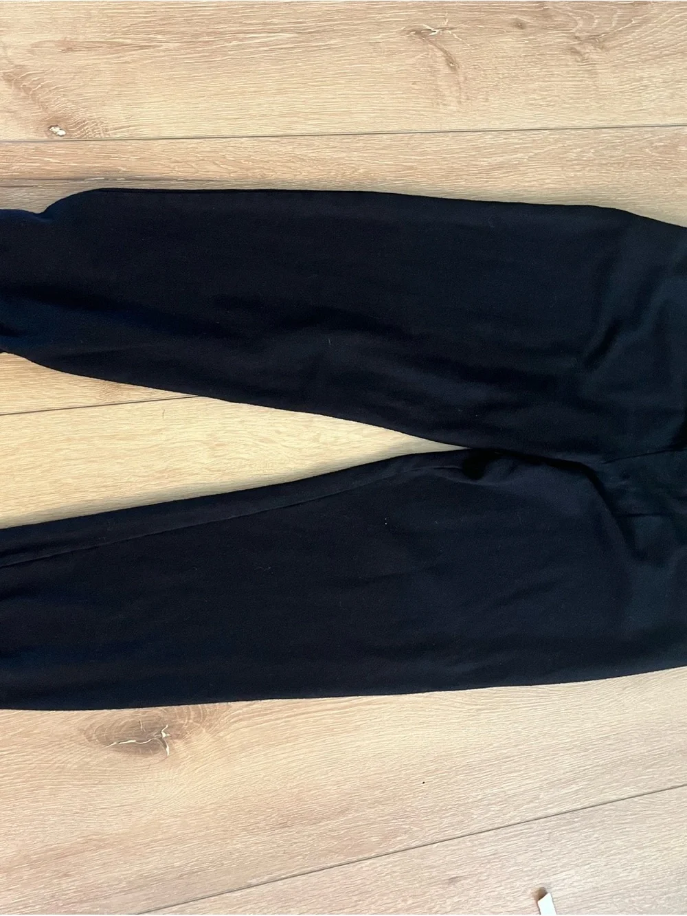 Sundry Black Joggers with White Star Trim